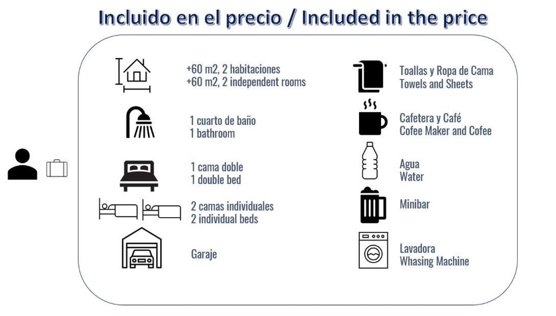 Apto 2 Habitaciones, Garaje Gratis Madrid Extérieur photo